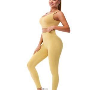 Metallic Sports Bra for Women Shiny Workout Top RUXI