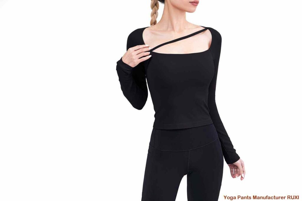Ribbed Flare Leggings Stylish Comfortable RUXI za48