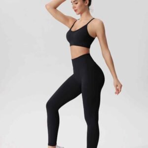 Non Removable Padded Sports Bra for Active Comfort RUXI