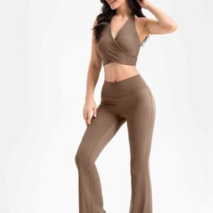 Extra Long Bootcut Yoga Pants for Women RUXI za853