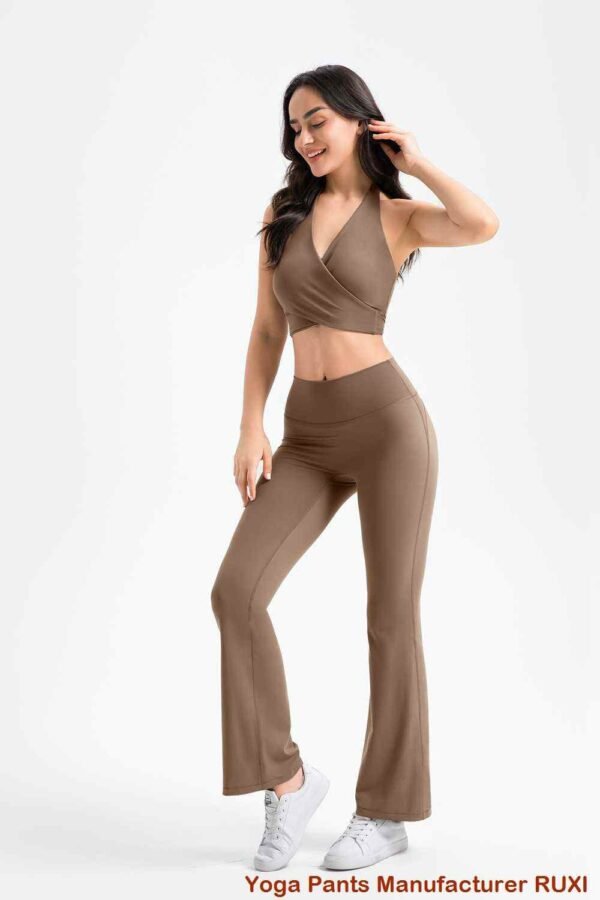 Extra Long Bootcut Yoga Pants for Women RUXI za853