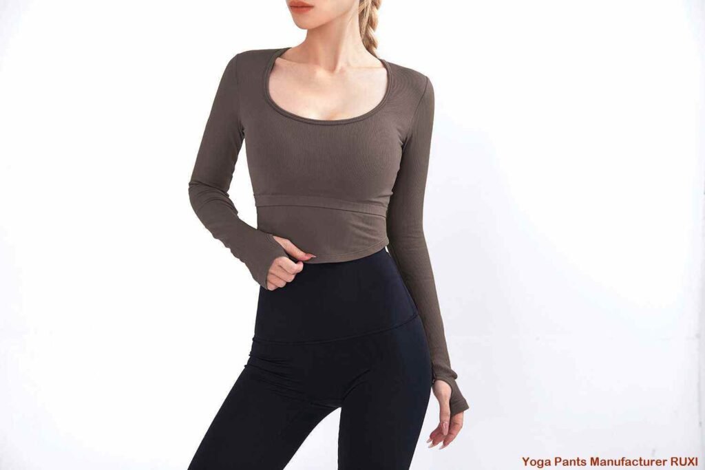 Low Rise Yoga Pants Comfortable Stylish Fitness Wear RUXI