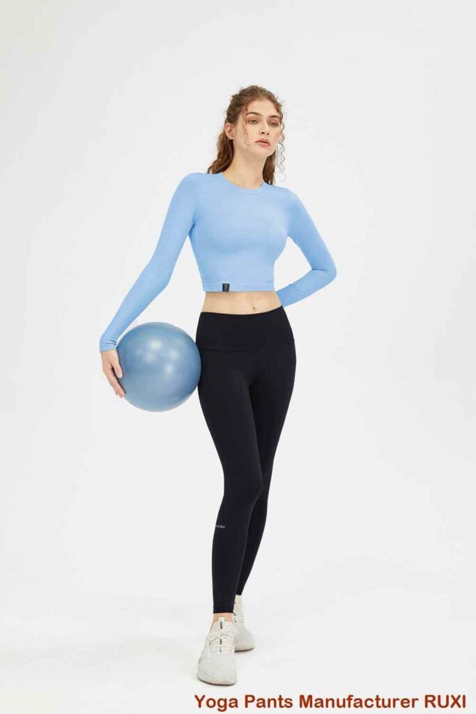 High Waisted Workout Shorts Comfortable Stylish RUXI
