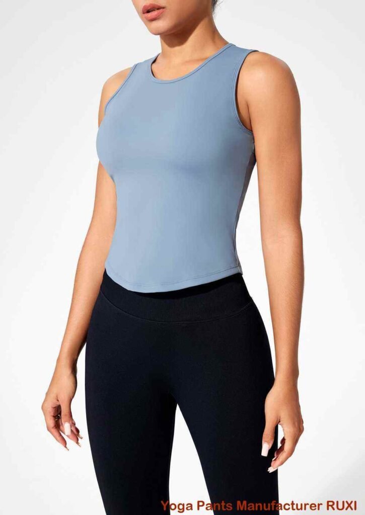 Black High Waisted Yoga Shorts for Women RUXI za3619