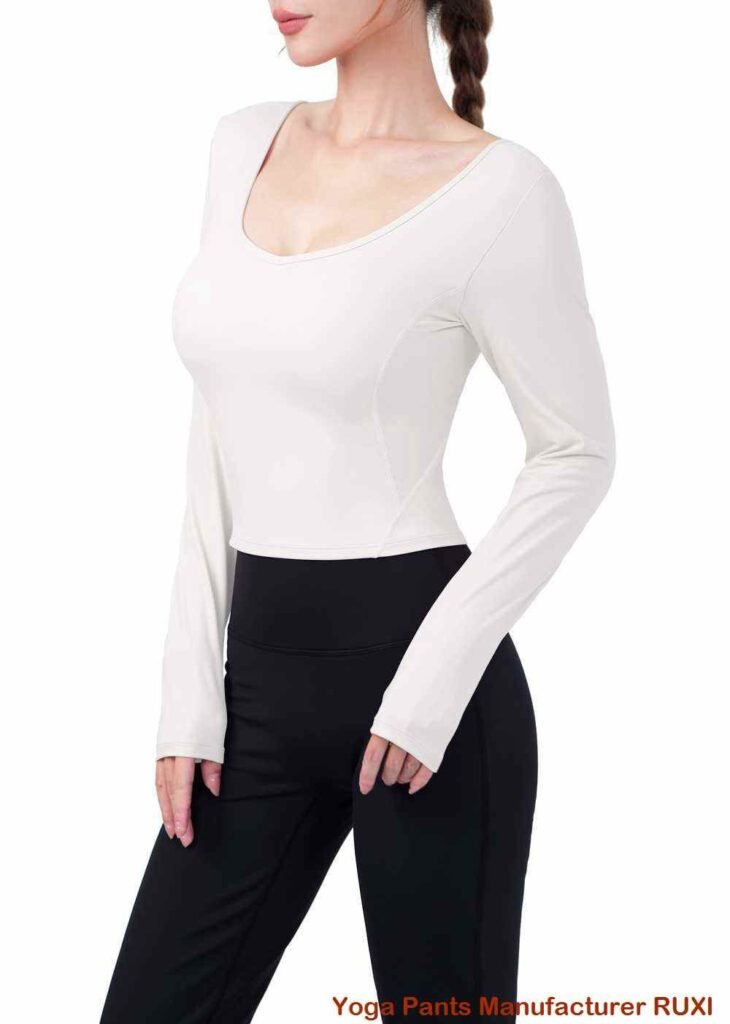 Womens Gym Booty Shorts Stylish Activewear RUXI za2795