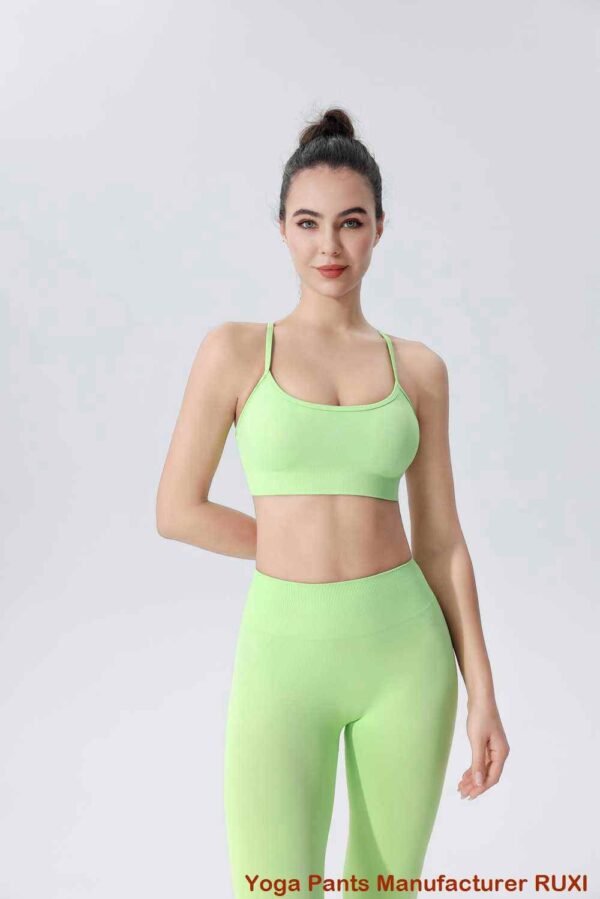 Wide Strap Sports Bra Maximum Support Comfort RUXI za1374