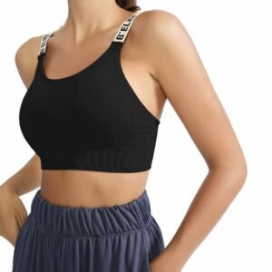 Black Running Vest Lightweight and Breathable RUXI za2524