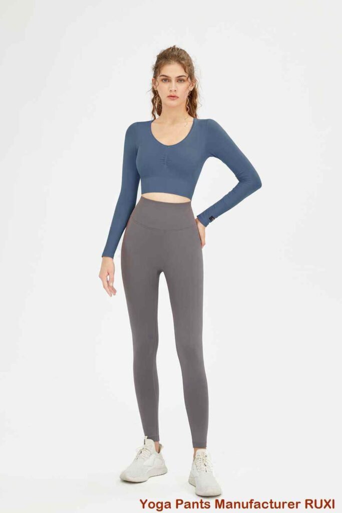 Seamless High Waist Yoga Pants RUXI za109