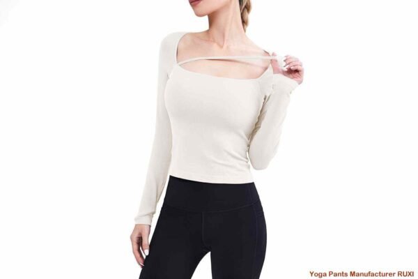 Yoga Top with Built In Bra RUXI za1381