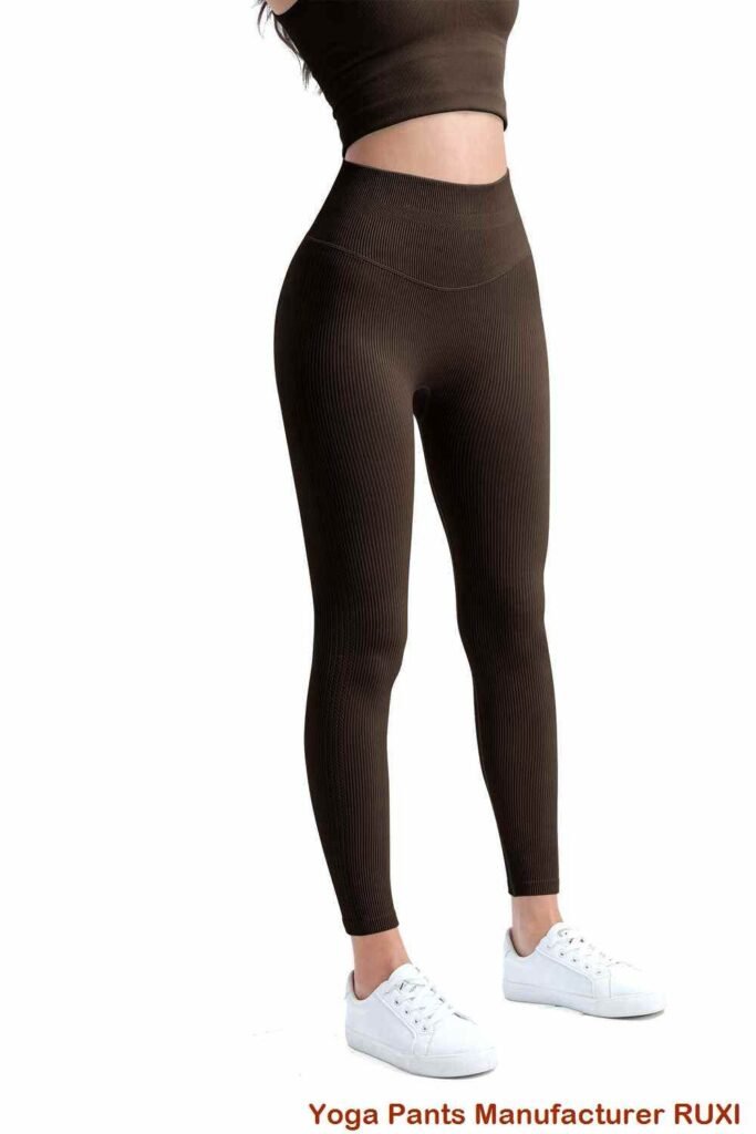 Stylish Pink Flare Leggings for Women RUXI za34