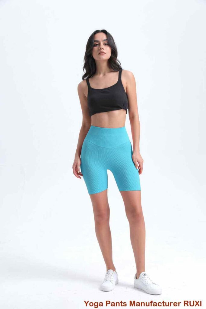 High Waisted Running Shorts with Liner RUXI za3029