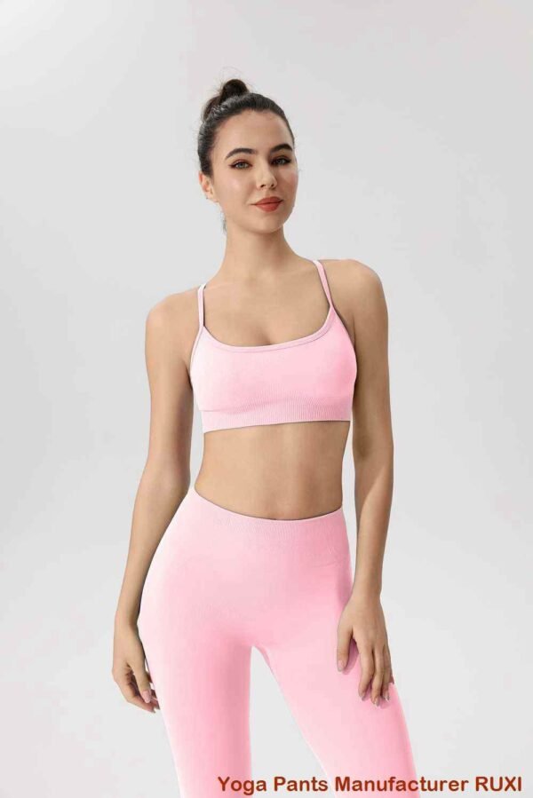 Womens Longline Sports Bra Support Comfort RUXI za1467