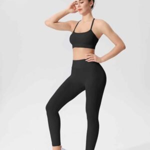 Womens High Waisted Flare Leggings Stylish Comfy RUXI
