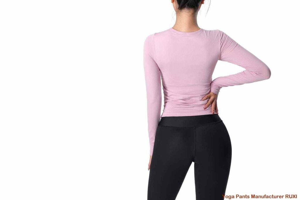 Flattering High Waist Gym Shorts for Women RUXI za2765