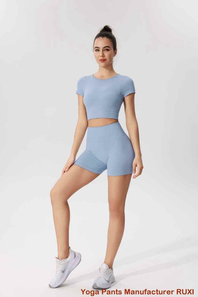 Small Flare Yoga Pants for Women RUXI za3469
