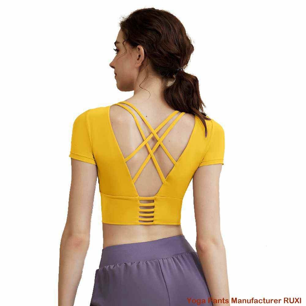 Mens Yoga Shorts with Pockets RUXI za3576