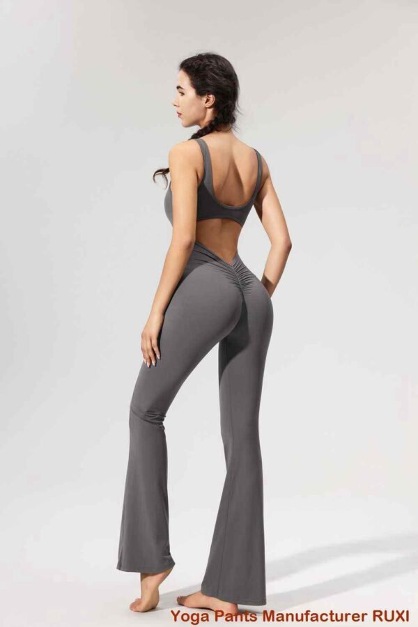 Womens Black Yoga Pants Comfortable Stylish Fitness Wear