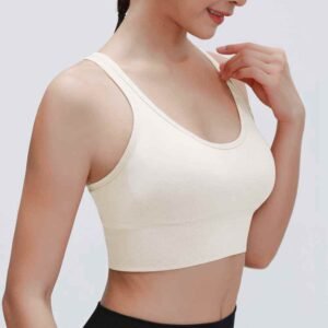 Open Back Sports Bra Breathable Supportive RUXI za1005