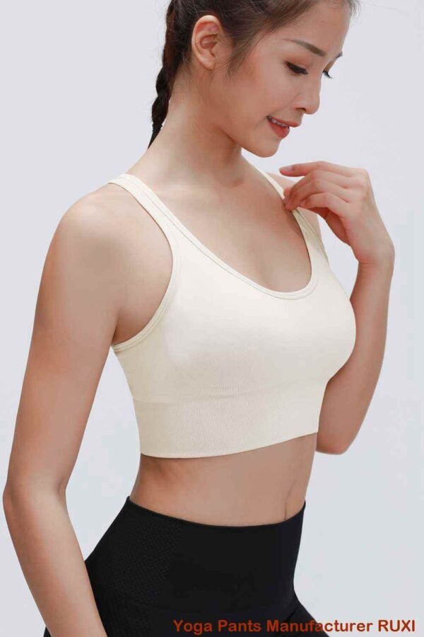 Open Back Sports Bra Breathable Supportive RUXI za1005
