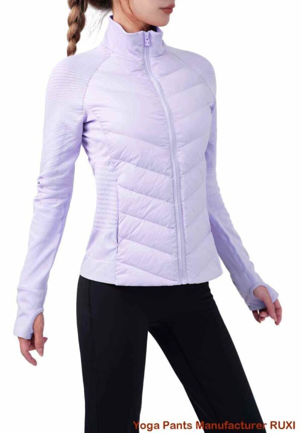 Long Sleeve Sports Bra Athletic Stylish RUXI za1092