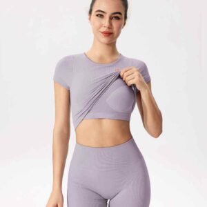 One Shoulder Sports Bra Stylish Supportive RUXI za979